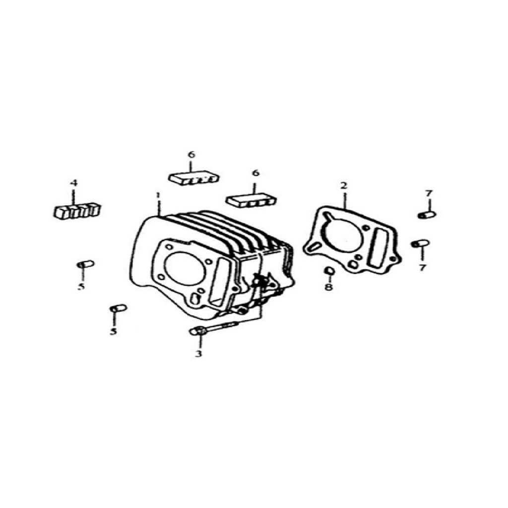 KUBA PREDATOR 110 SİLİNDİR CONTASI ALT #KM 52350